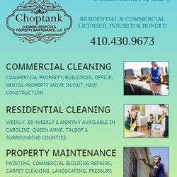 Choptank Cleaning Services & Property Maintenance