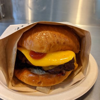 Eggslut - Bacon, egg & cheese. A very good breakfast sandwich, with perfectly cooked bacon & a light bun. But is it worth the line? Probably not. 4/5 - Breakfast & Brunch Near Me - Los Angeles, California
