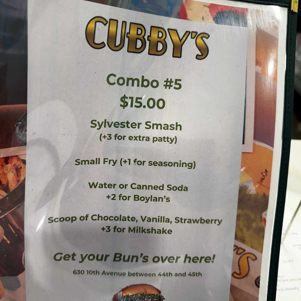 Cubby's - Lunch specials - Burgers Near Me - Manhattan, New York Cubby's - Lunch specials - Burgers Near Me - Manhattan, New York
