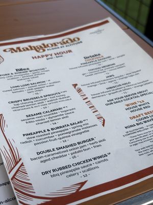Menu photo 3 The Periodic Table Steamboat Springs, CO