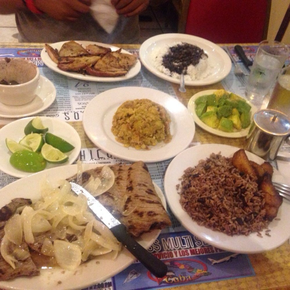 Chico's Restaurant - Fufu, aguacate, congri oriental, maduros,lechon asado, bistec encebollado, cafe con leche, batido de mamey all for $35!!! - Cuban Near Me - Hialeah, Florida Chico's Restaurant - Fufu, aguacate, congri oriental, maduros,lechon asado, bistec encebollado, cafe con leche, batido de mamey all for $35!!! - Cuban Near Me - Hialeah, Florida
