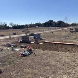 Blanco cemetery - The newest side with room to grow