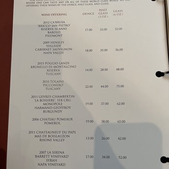 Tony's - Wine by glass and ounce - Italian Near Me - Houston, Texas Tony's - Wine by glass and ounce - Italian Near Me - Houston, Texas