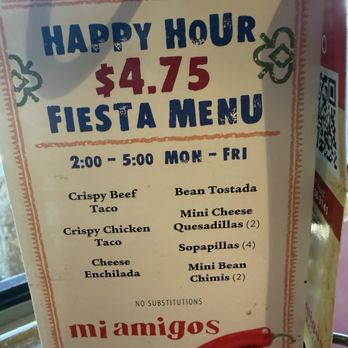 Mi Amigo's Fresh Mexican - Happy Hour Menu - Mexican Near Me - Mesa, Arizona Mi Amigo's Fresh Mexican - Happy Hour Menu - Mexican Near Me - Mesa, Arizona