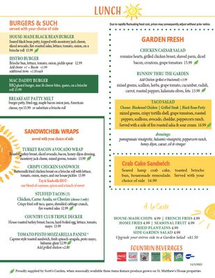 Menu photo 2 Lulu's Kitchen Naples, FL