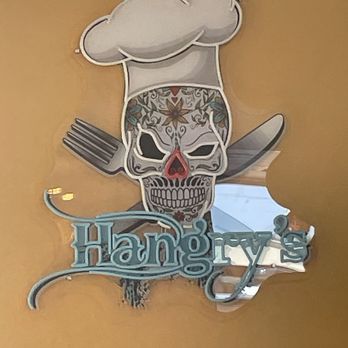 Hangry's - Sign on the wall - Food Trucks Near Me - Norfolk, Virginia Hangry's - Sign on the wall - Food Trucks Near Me - Norfolk, Virginia