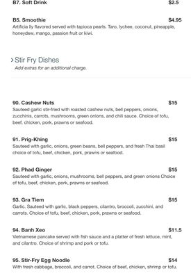 Menu photo 2 The Best Pho & Thai Renton, WA Menu photo 2 The Best Pho & Thai Renton, WA