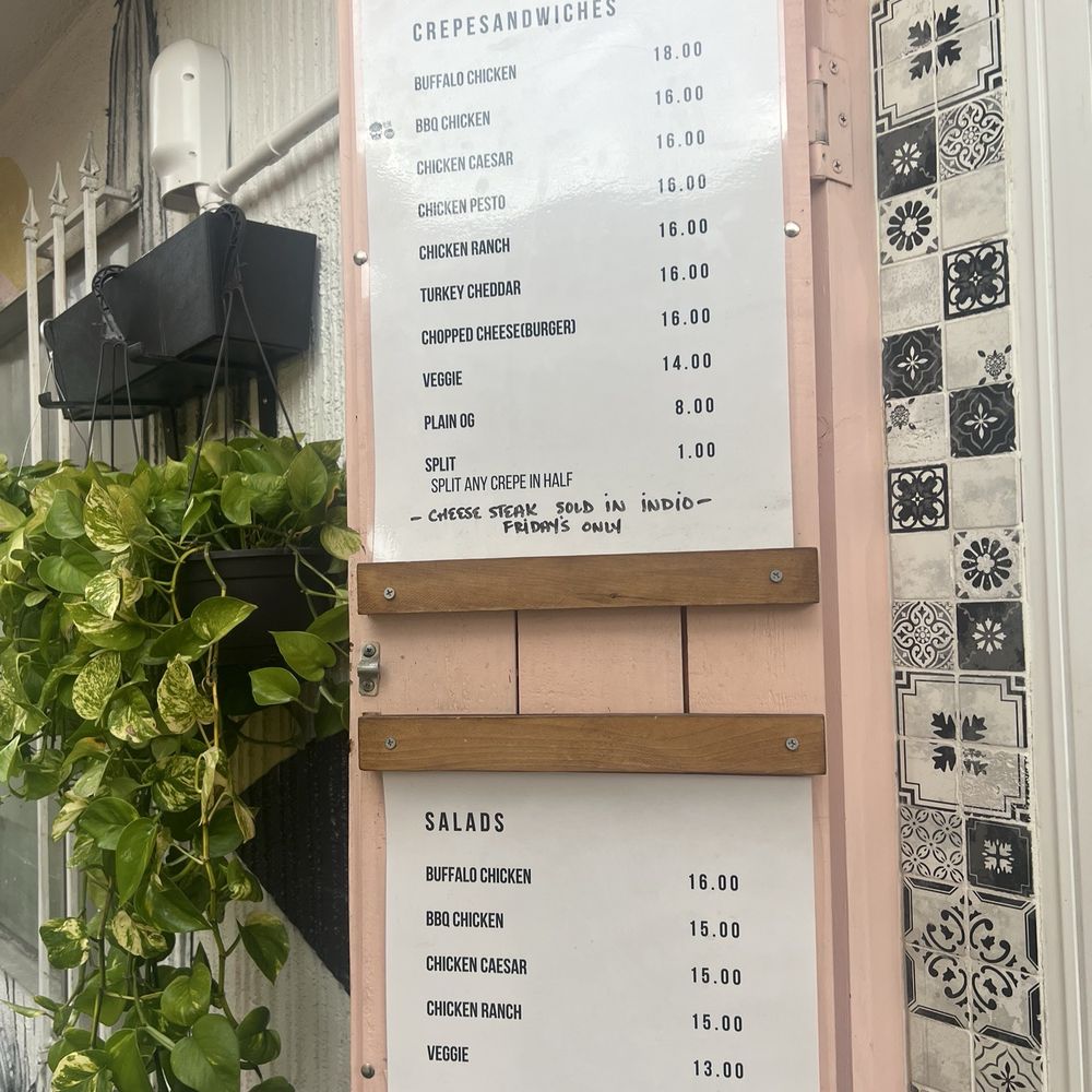 Menu Menu