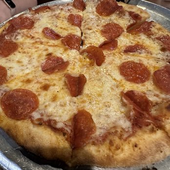 Coscino's Italian Grill - Pepperoni Pizza. Must be a Pepperoni shortage in Mandeville. - Pizza Near Me - Mandeville, Louisiana