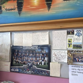 Judy's Donuts - Thank you wall - Donuts Near Me - Oakhurst, California Judy's Donuts - Thank you wall - Donuts Near Me - Oakhurst, California