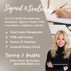 Signed & Sealed KC Mobile Notary