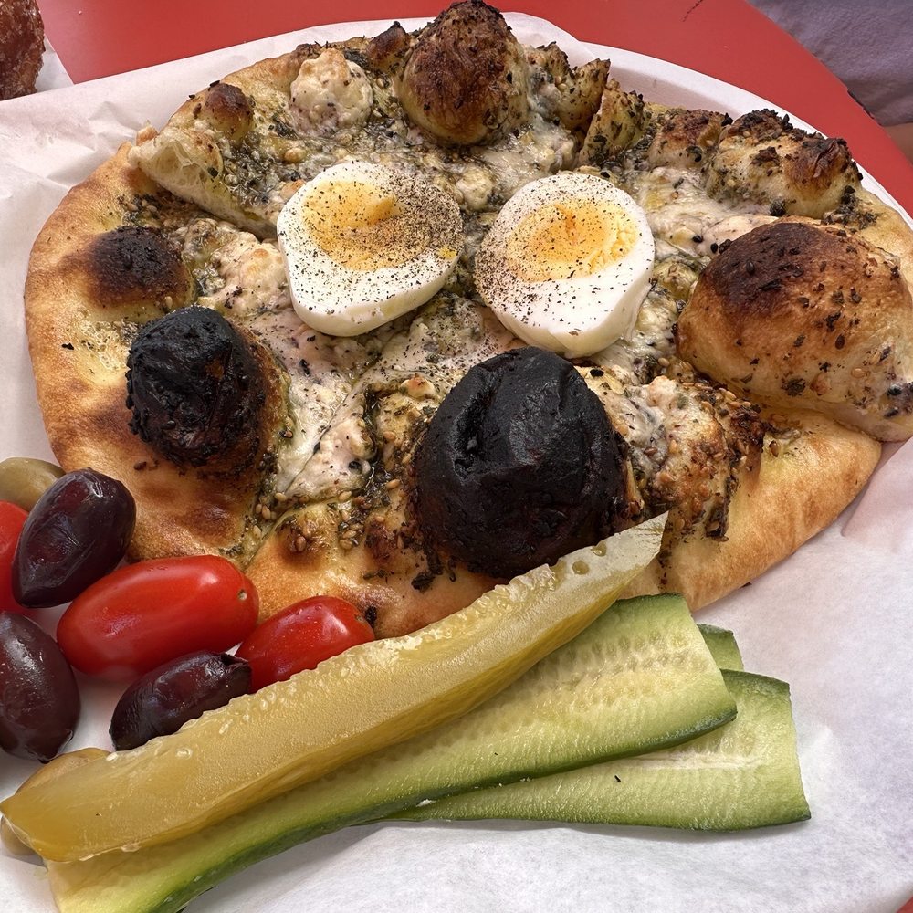 Zorek - Zaatar & Cheese Manakeesh - Cafes Near Me - San Bruno, California Zorek - Zaatar & Cheese Manakeesh - Cafes Near Me - San Bruno, California