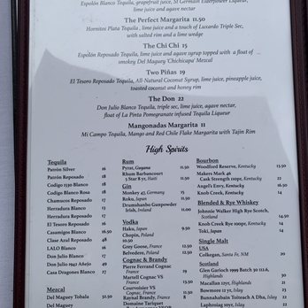 Martyrs - Menu - Steakhouses Near Me - Taos, New Mexico
