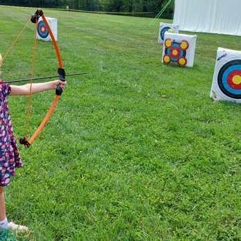 Archery STL - Little girl shooting a bow and arrow. - Archery Near Me Archery STL - Little girl shooting a bow and arrow. - Archery Near Me