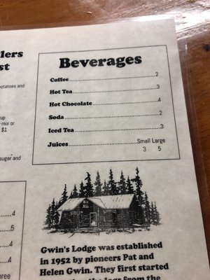 Menu photo 2 Gwin's Lodge Restaurant Cooper Landing, AK Menu photo 2 Gwin's Lodge Restaurant Cooper Landing, AK