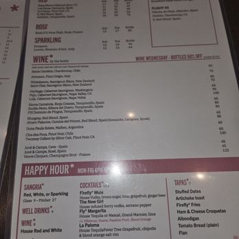 Firefly Tapas Kitchen + Bar - Menu - Tapas/Small Plates Near Me - Las Vegas, Nevada