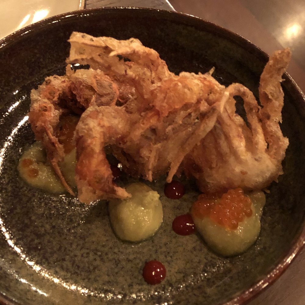 Muda - Crab and avocado appetizer. - Bars Near Me - Porto, 13