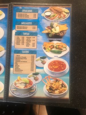 Menu photo 1 Mariscos Vista Del Mar Stanton, CA Menu photo 1 Mariscos Vista Del Mar Stanton, CA