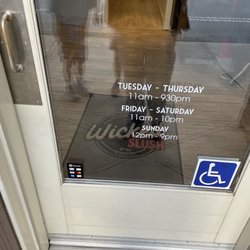 Wicked Slush Novato - Hours