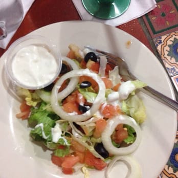 Lupi's - Half side salad with blue cheese dressing - Mexican Near Me - Carolina, Puerto Rico