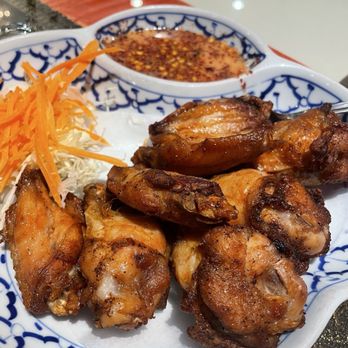 Lucky Elephant - Oven roasted chicken wings - Thai Near Me - Ontario, California Lucky Elephant - Oven roasted chicken wings - Thai Near Me - Ontario, California