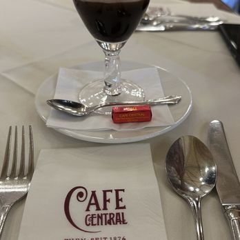 Café Central - Irish coffee - Cafes Near Me - Vienna, 9 Café Central - Irish coffee - Cafes Near Me - Vienna, 9