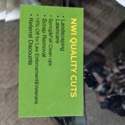 Nwi Quality Cuts