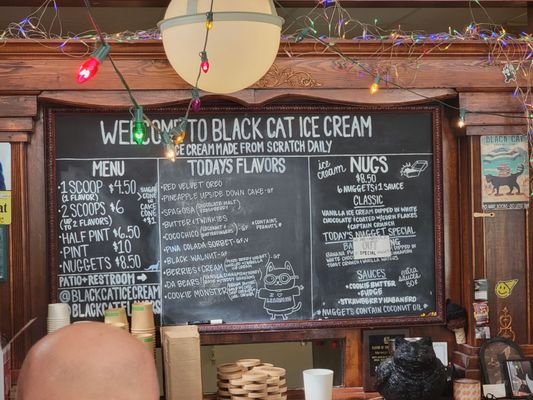 Black Cat Ice Cream by null