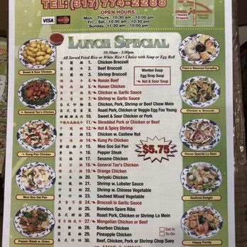 Happy Dragon - New Menu - Chinese Near Me - Noblesville, Indiana