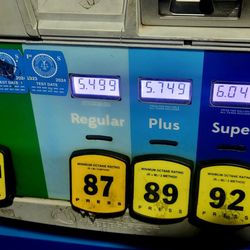 Hele - Da gas prices with card as of October 9, 2026