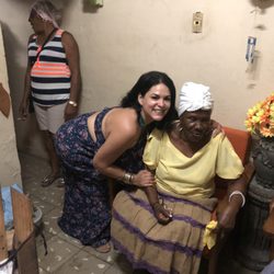 Santera que tiene echo yemaya