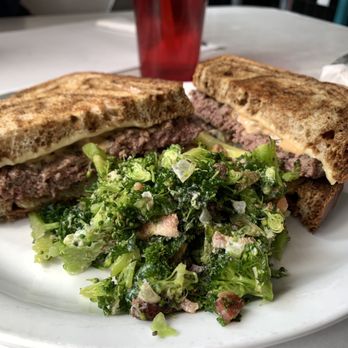 Johnny B. Good's Diner - Perfect Patty Melt and good broccoli bacon slaw on the sides - Diners Near Me - Steamboat Springs, Colorado Johnny B. Good's Diner - Perfect Patty Melt and good broccoli bacon slaw on the sides - Diners Near Me - Steamboat Springs, Colorado