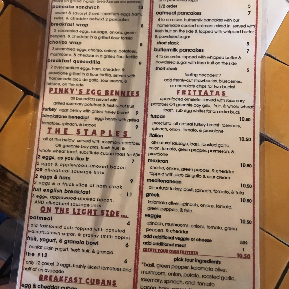 Pinky's - Good food!! Try it! Love it!!! - Coffee & Tea Near Me - Tampa, Florida Pinky's - Good food!! Try it! Love it!!! - Coffee & Tea Near Me - Tampa, Florida