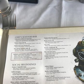 Latitudes - Deliciousness - Seafood Near Me - Highland Beach, Florida