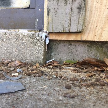 D & S - He was a half inch lower on this side of the house the other side is aligned with the door frame. - General Contractors Near Me