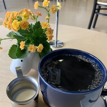 Cafe Mong - Black coffee for me. Cup is pretty sizable too - Breakfast & Brunch Near Me - Las Vegas, Nevada