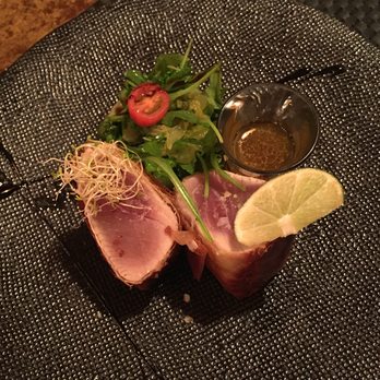 Le Comptoir de la Tourraque - Fresh tuna half cooked with Asian and Provence flavors - awesome! - French Near Me - Antibes, 06 Le Comptoir de la Tourraque - Fresh tuna half cooked with Asian and Provence flavors - awesome! - French Near Me - Antibes, 06