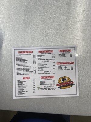 Menu photo 3 Grumps Burgers River Oaks, TX Menu photo 3 Grumps Burgers River Oaks, TX