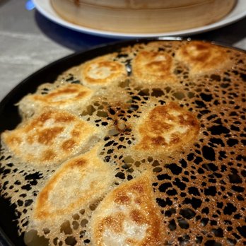 Yum Long - Pan-Fried Three-Delight Dumpling(8) - Chinese Near Me - Monterey Park, California Yum Long - Pan-Fried Three-Delight Dumpling(8) - Chinese Near Me - Monterey Park, California
