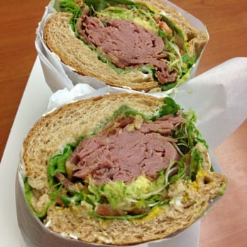 HSS Cafe - Turkey salami, bacon, and avocado on wheat roll with sprouts, no onions! - Coffee & Tea Near Me - San Francisco, California HSS Cafe - Turkey salami, bacon, and avocado on wheat roll with sprouts, no onions! - Coffee & Tea Near Me - San Francisco, California
