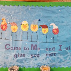 Mt Zion Christian Preschool - Cute and creative bulletin board
