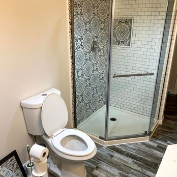 Ember Home Improvement - Shower base and door replacement and tile work - Tiling Near Me Ember Home Improvement - Shower base and door replacement and tile work - Tiling Near Me