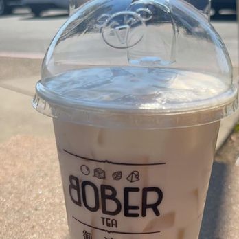 Bober Tea & Coffee - Hazelnut milk tea - Bubble Tea Near Me - Folsom, California