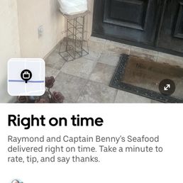 The order on my front porch. No gumbos despite the restaurant arguing with me saying I had it but didn't know it The order on my front porch. No gumbos despite the restaurant arguing with me saying I had it but didn't know it