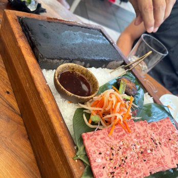 Catch - 5/5: A5 Japanese Miyazaki Wagyu, we got 6oz to share with 5 people - Sushi Bars Near Me - West Hollywood, California