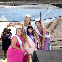 California Garlic Festival - These wonderful young ladies were so supportive during the whole princess program!