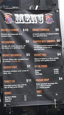 Menu photo 8 Bigg Belly BBQ Austin, TX