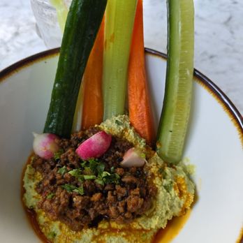Bacari Sherman Oaks - Lamb hummus - Mediterranean Near Me - Sherman Oaks, California