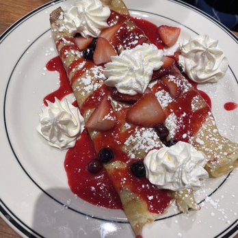 Mimi's Cafe - Crepes with mixed berry - Breakfast & Brunch Near Me - Greensboro, North Carolina