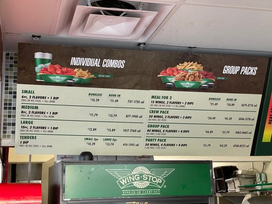 Menu photo 2 Wingstop Indianapolis, IN
